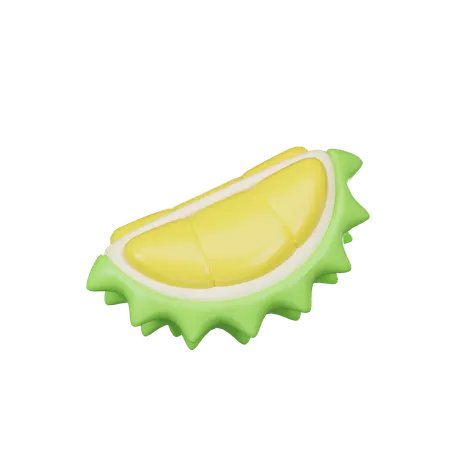 Scheibe Durianfrucht  3D Icon
