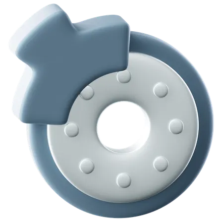 Scheibenbremse  3D Icon