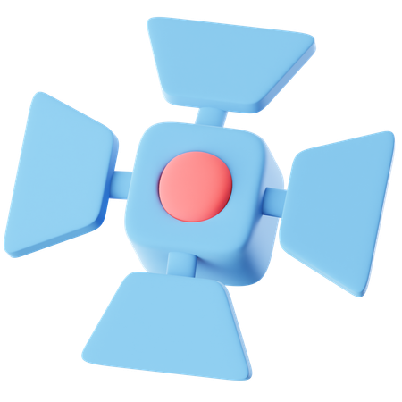 Scheinwerfer  3D Icon