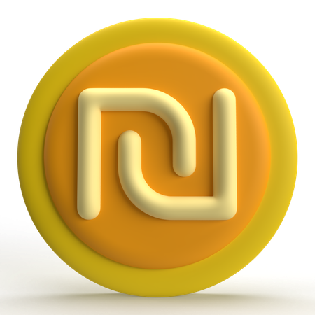 Schekel  3D Icon