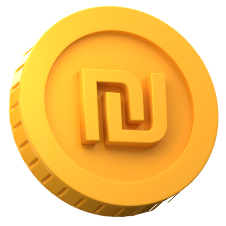 Schekel  3D Icon