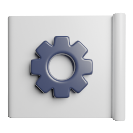 Planen  3D Icon