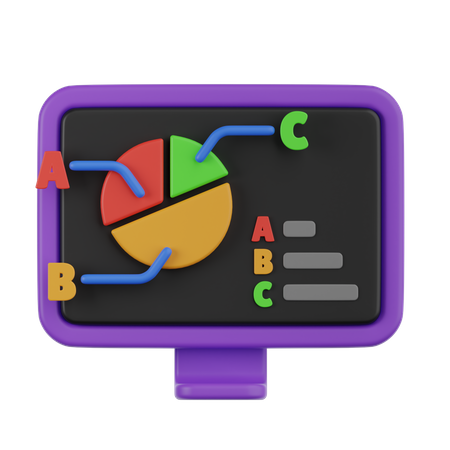 Diagramme  3D Icon