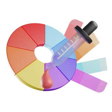 Schéma de couleur  3D Icon