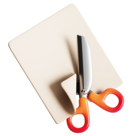 Schere  3D Icon
