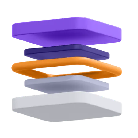 Ein Symbol Der 3 D Ebene 3D Icon