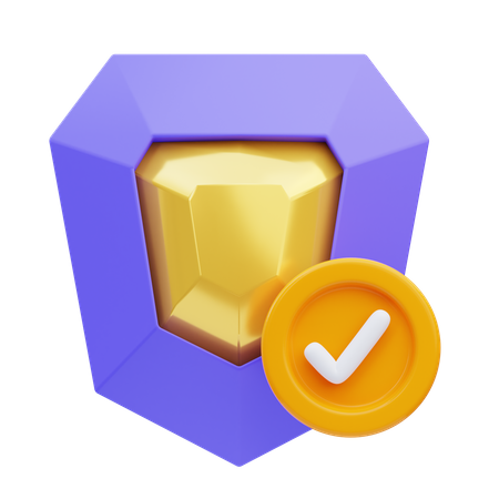 Schild  3D Icon