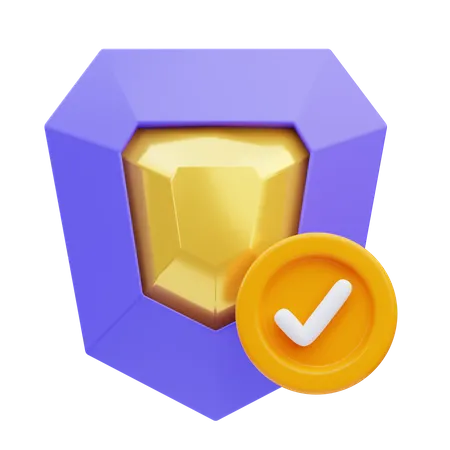 Schild  3D Icon