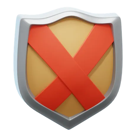 Schild  3D Icon