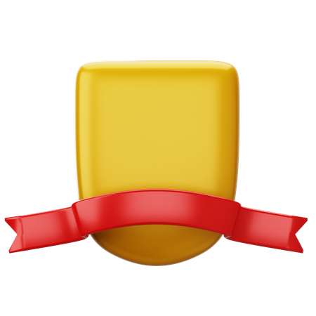 Schildmedaille  3D Icon