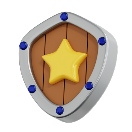 Schild  3D Icon