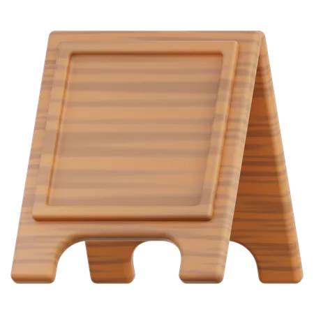 Schild Café  3D Icon