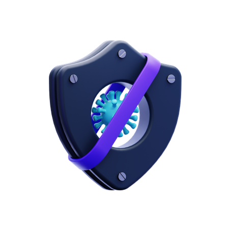 Schildvirus  3D Icon