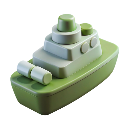 Schlachtschiff  3D Icon