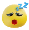 Schlafender Emoji