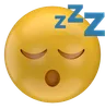 schlafender Emoji