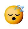 schlafendes Gesicht Emoji