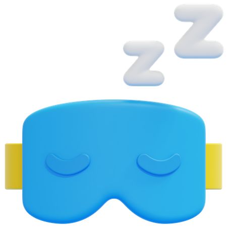 Schlafmaske  3D Icon