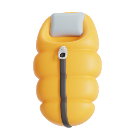 Schlafsack  3D Icon