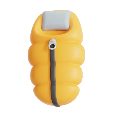 Schlafsack  3D Icon