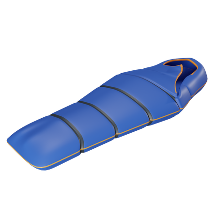 Schlafsack  3D Illustration