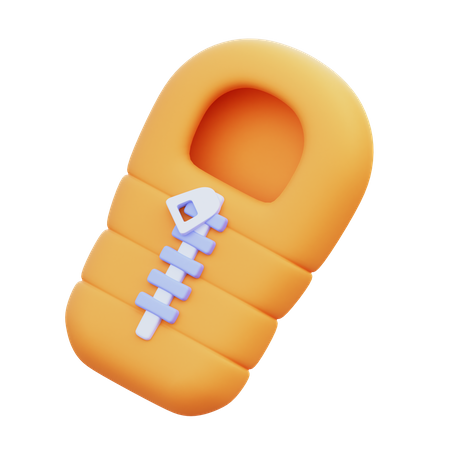 Schlafsack  3D Icon