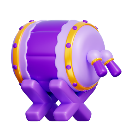 Schlagtrommel  3D Icon