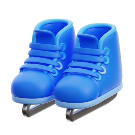 Schlittschuhe  3D Icon