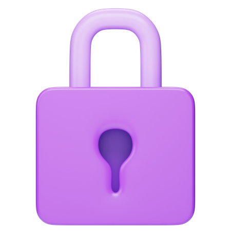 Sperren  3D Icon