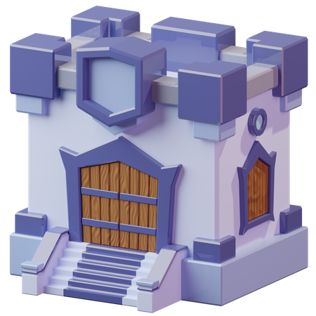 Schloss  3D Icon