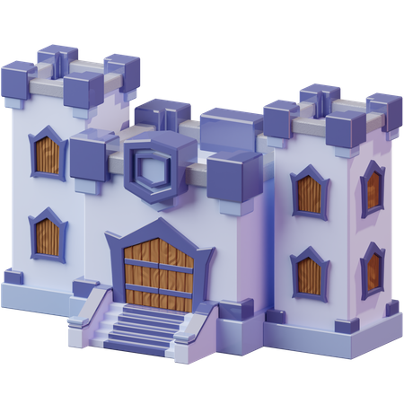 Schloss  3D Icon