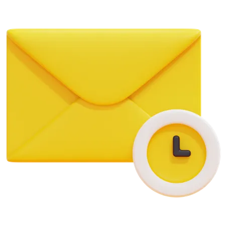 E-Mail schlummern lassen  3D Icon