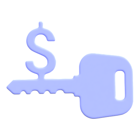 Schlüssel  3D Icon