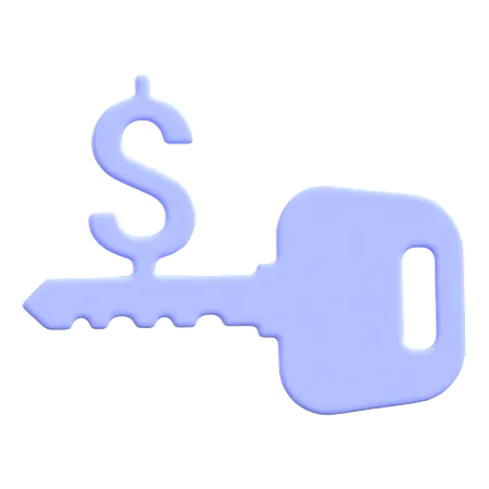 Schlüssel  3D Icon