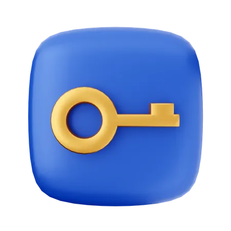 Schlüssel  3D Icon