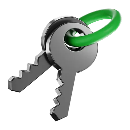 Schlüssel  3D Icon