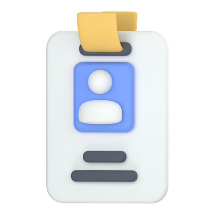 Schlüsselband  3D Icon