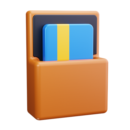 Schlüsselkarte  3D Icon