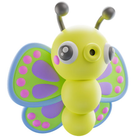 Schmetterling  3D Icon