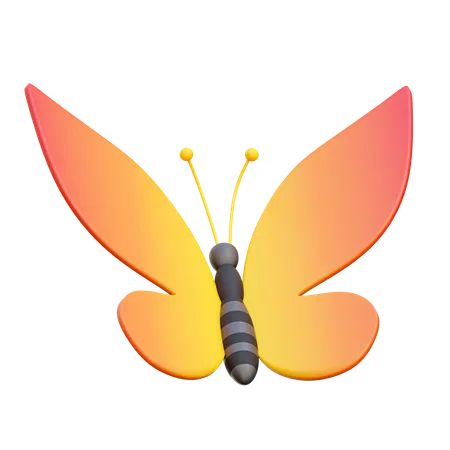Schmetterling  3D Icon