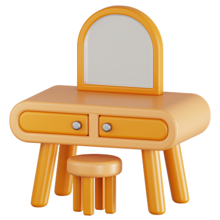 Schminktisch  3D Icon