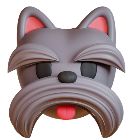 Schnauzer nain  3D Icon