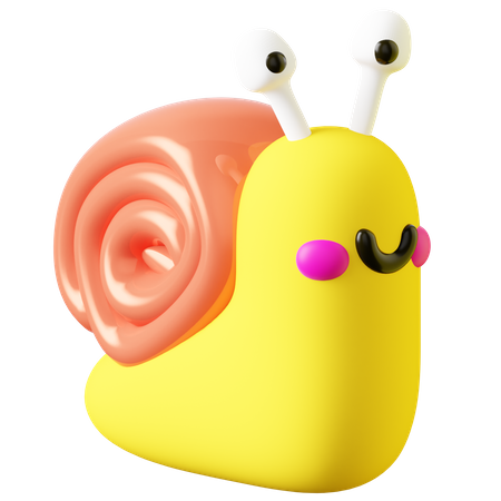 Schnecken  3D Icon