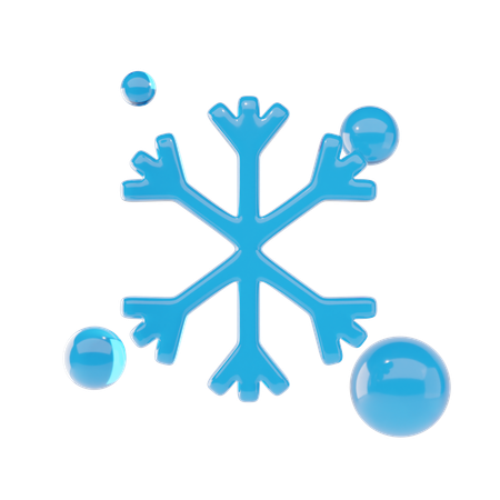 Schnee  3D Icon