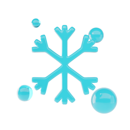 Schnee  3D Icon