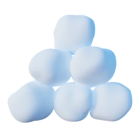 Schneeball  3D Icon