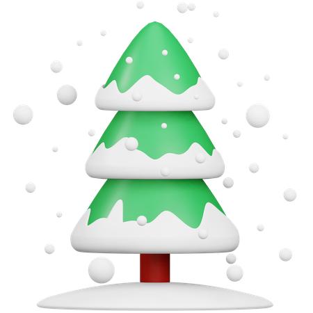 Schneebaum  3D Icon