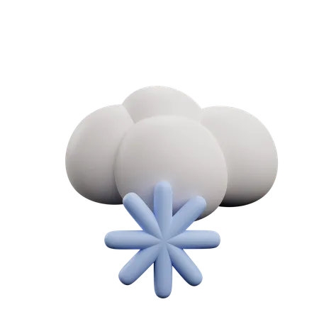 Schneefall 2  3D Icon