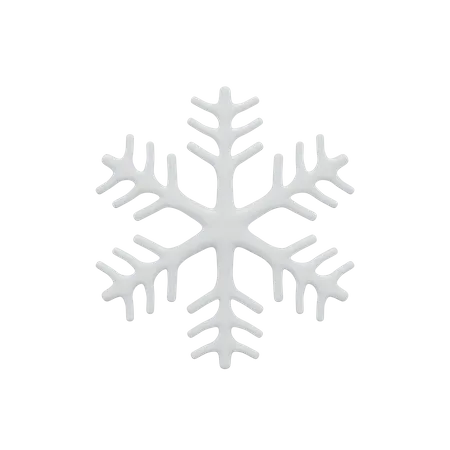 Schneeflockenwetter  3D Icon