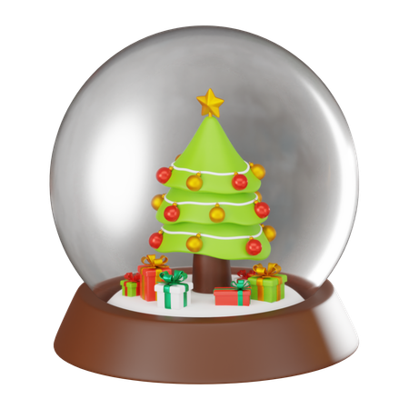 Schneekugel  3D Icon